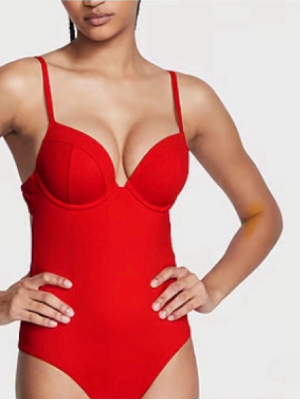 Victoria's Secret Red One-Piece Swimsuit